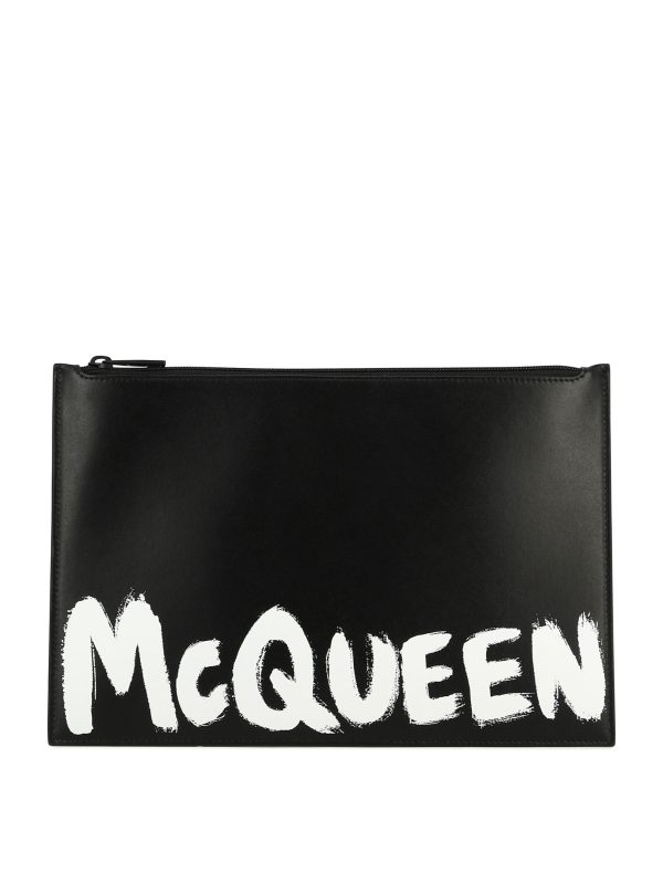 McQueen Graffiti Clutch